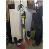 Image 1 : PAIR OF SKIS, BOOTS, 2 PAIRS OF POLES & A BACKPACK