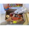 Image 1 : MISC. ROLEX WATCH BOX, STAPLES, SWEEPING LOG, ETC.