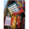 Image 2 : MISC. ROLEX WATCH BOX, STAPLES, SWEEPING LOG, ETC.