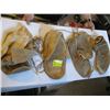 Image 1 : 2 PAIR OF LEATHER MOCASSINS