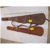 Image 1 : 2 LEATHER GUN SCABBARDS