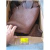 Image 1 : BROWN OSTRICH HIDE & PIECES