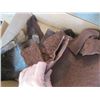 Image 2 : BROWN OSTRICH HIDE & PIECES