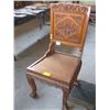 Image 1 : MATCHING CARVED BACK CHAIR