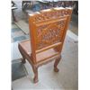 Image 2 : MATCHING CARVED BACK CHAIR