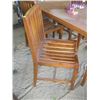 Image 2 : TEAK TABLE & 4 CHAIRS