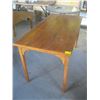 Image 1 : SINGLE TEAK TABLE