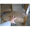 Image 2 : SET OF 6 TEAK FRAMED WICKER SEAT CHAIRS