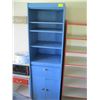 Image 1 : BLUE SHELF UNIT, COVERED