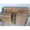 Image 1 : DRESSER & 2 MATCHING NIGHT STANDS