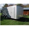 Image 1 : 16' CARGO TRAILER WITH SIDE DOOR & FOLD DOWN BACK DOOR, MFG. MIRAGE, 2007, VIN 5M3BE162981031259