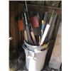 Image 1 : 2 GARBAGE CANS WITH ASST. CONTENTS