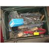 Image 2 : METAL STORAGE BOX WITH ASST. CONTENTS