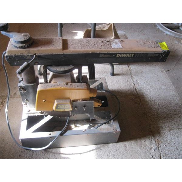 DEWALT RADIAL ARM SAW