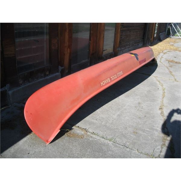 CLIPPER CANOE, DAMAGED SIDES, NEEDS FIBREGLASSING