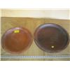 Image 1 : 2 WOODEN BOWLS