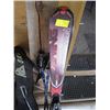 Image 1 : PAIR OF SOLOMON SKIS & POLES IN BAG
