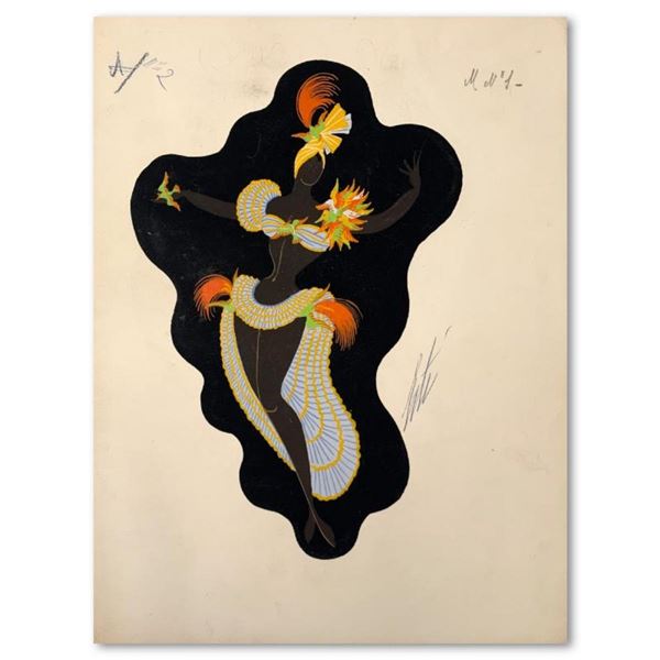 Les poules de luxe by Erte (1892-1990)