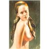 Image 1 : Oil on Canvas Nude Signed Smarowski