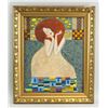 Image 2 : Austrian Oil on Canvas Signed Gustav Klimt