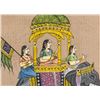 Image 9 : Indian Gilt Watercolor Imperial Scene