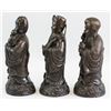 Image 2 : Lot of Three Chinese Ceramic Statues Fu Lu Shou