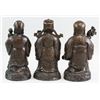 Image 3 : Lot of Three Chinese Ceramic Statues Fu Lu Shou
