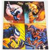 Image 7 : Skybox 8 Sheet of 1995 Comic's Advertising Cards