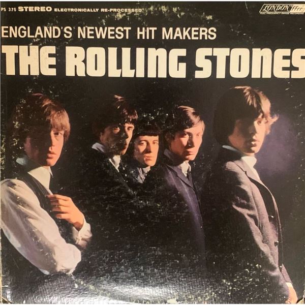 Signed The Rolling Stones England's Big Hit Makers Album Cover