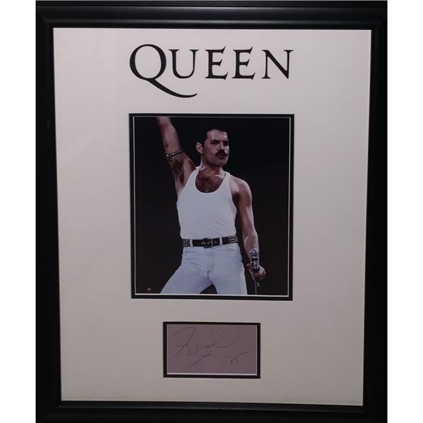 Signed Freddie Mercury Queen Collage