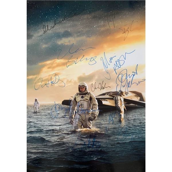 Signed Interstellar Movie Poster