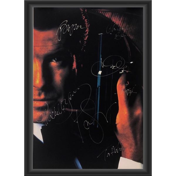 Signed James Bond Die Another Day Movie Poster