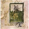 Image 1 : Signed Led Zeppelin IV Album Cover