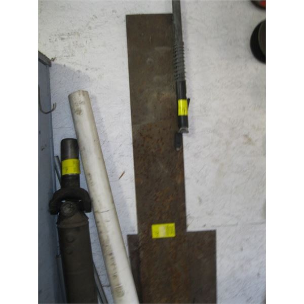 MISC. STEEL, DRIVESHAFT, ETC.