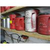 Image 2 : SHELF OF CONTAINERS WITH ASST. ITEMS, HOSE CLAMPS, SPRINGS, ETC.