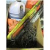 Image 2 : MISC. AS IS CHAIN SAW, CHAIN SAW OIL, CHAINS, BARS, ETC.