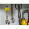 Image 2 : MISC. HACKSAW, EAR MUFFS, CRESCENT WRENCHES, ETC.
