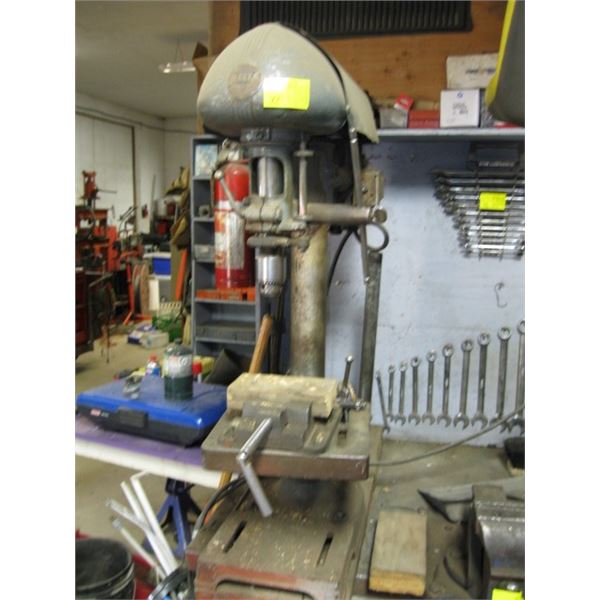 BELT DRILL PRESS WITH FOOT SWITCH