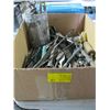 Image 1 : BOX OF MISC. TOOLS, CUTTERS, DRILL BITS, VICE GRIPS, ETC.