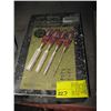 Image 2 : SEARS CRAFTSMAN 4 PIECE WOOD CHISEL SET