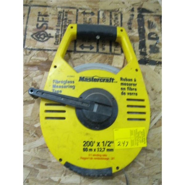 MASTERCRAFT 200' TAPE MEASURE