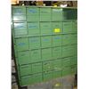 Image 1 : GREEN MULTI DRAWER PARTS BIN WITH ASST. PARTS