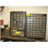 Image 1 : 3 MULTI DRAWER PARTS BINS WITH CONTENTS