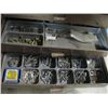 Image 2 : MULTI DRAWER STORAGE BOX WITH ASST. BRASS FITTINGS, ETC.
