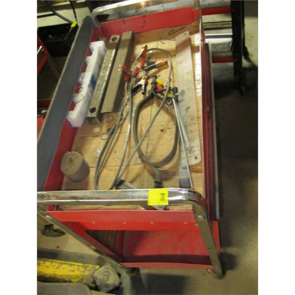 SINGLE DRAWER MECHANIC'S CART ON CASTORS