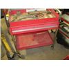 Image 2 : SINGLE DRAWER MECHANIC'S CART ON CASTORS
