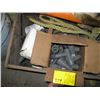 Image 2 : TOTE BOX WITH ASST. CONTENTS, FITTINGS, HOSE CLAMPS, ETC.