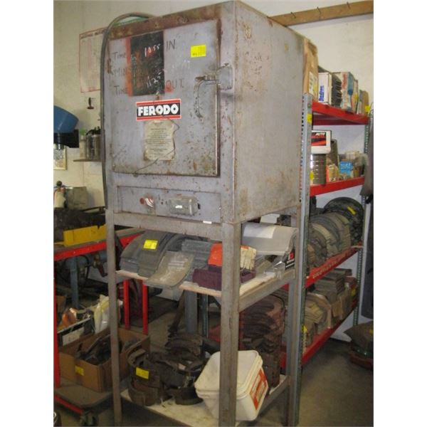 FARRATO ELECTRIC OVEN & ASST. BRAKE SHOES, ETC.