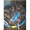 Image 2 : LG. BLUE BIN OF ASST. LEATHER HARNESS, ETC.