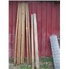 Image 1 : WOODEN FENCE POSTS